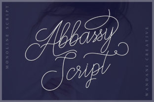 Abbassy Script: A Bold Handwritten Font with Timeless Appeal
