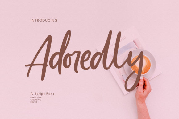 Adoredly Script: The Handwritten Font for Authentic Brands