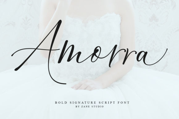 Amorra Script: A Calm and Beautiful Script Font