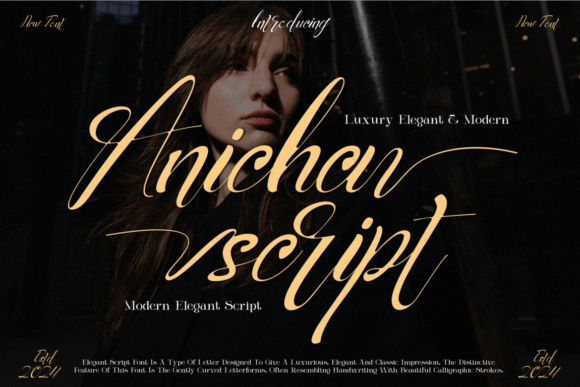 Anicha Script: Where Modern Luxury Meets Practical Design