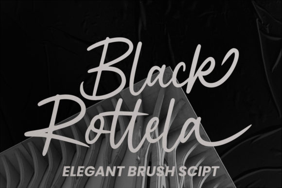 Black Rotela Script: Adding Playful Charm to Your Projects