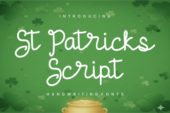 Celebrate with St Patricks: A Display Font for Irish Charm
