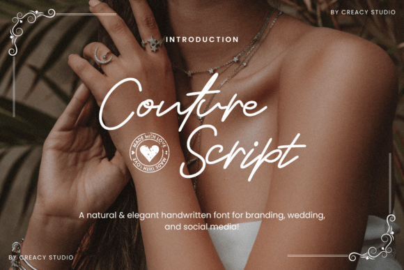 Couture Script: Elevate Your Brand With This Font