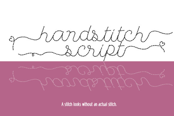Handstitch Script: A Creative Font for Modern Designs