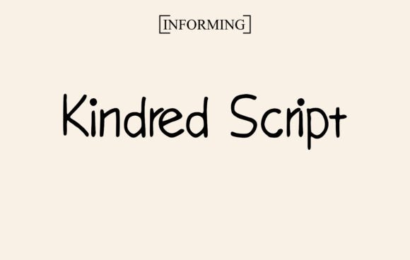 Kindred Script: The Font That Feels Like a Handwritten Note