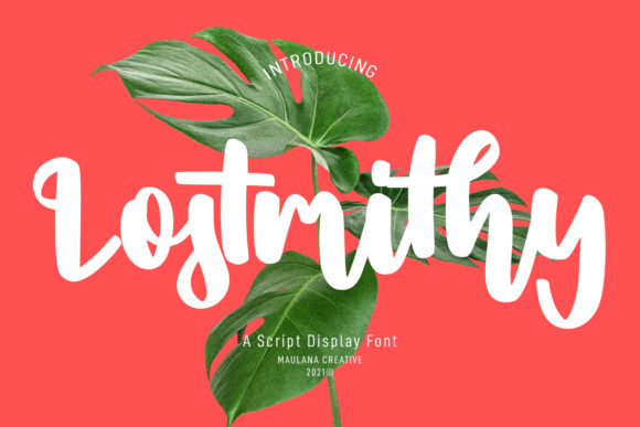 Lostmithy Script: The Handwritten Font with Bold Character