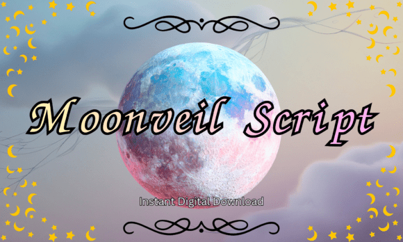 Moonveil Script: Capturing Celestial Magic in Your Designs