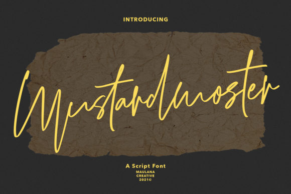 Mustardmoster Script: Your Go-To for Laid-Back Elegance
