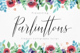Parlinttons Script: The Creative Font for Modern Branding