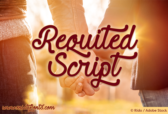 Requited Script: A Premium Font for Elegant Design