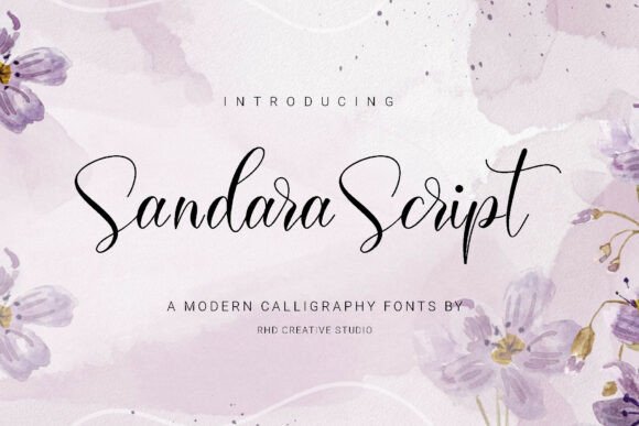 Sandara Script: The Elegant Script Font for Modern Designers