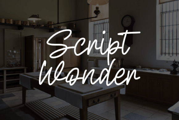 Script Wonder: The Versatile Font for Fashion & Beyond