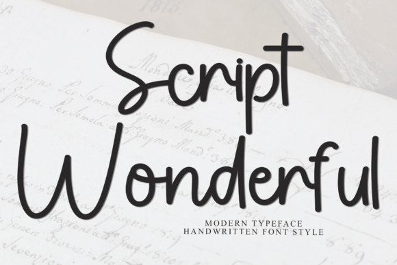 Script Wonderful: A Festive Typeface for Holiday Designs